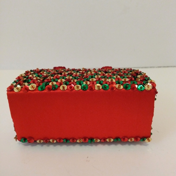 Crystal Temptations Sequin Double Handle HandBag - Picture 8 of 8